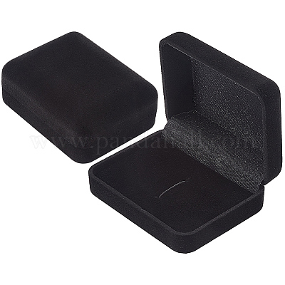 2 boîte rectangulaire en plastique floquée&nbsp;CON-BBC0001-24-1