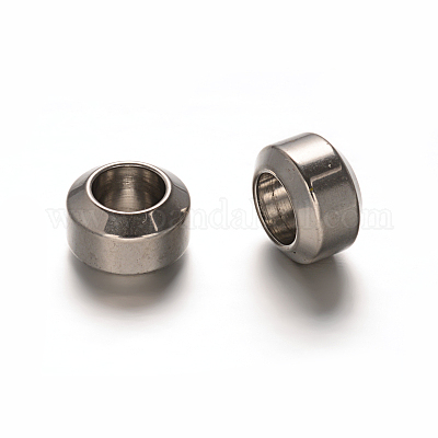 Рондель 201 бусины из нержавеющей стали STAS-D111-59-1