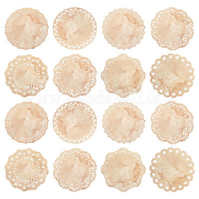 Кружевной узор в форме цветка бумага блокноты DIY-WH0504-43-1