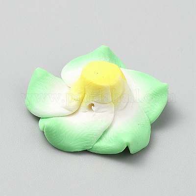 Бусины из полимерной глины  CLAY-WH20006-01C-01-1