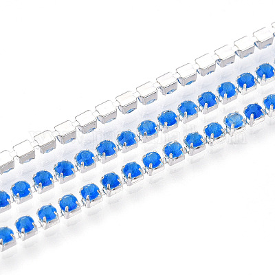 Cadenas de la taza del Rhinestone de hierro&nbsp;CH-T006-01A-08-1