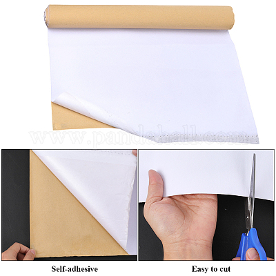 1шт флокированная ткань самоклеящаяся ткань DIY-CY0001-88C-1