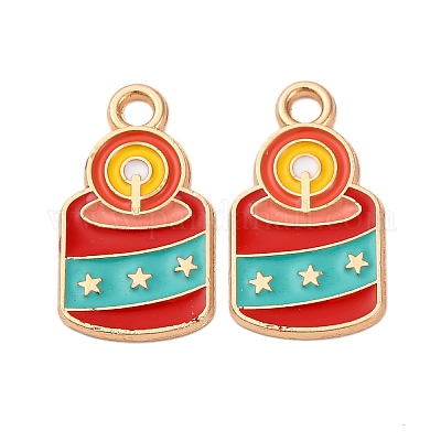 Рождественские эмали сплава подвески ENAM-K080-01D-G-1