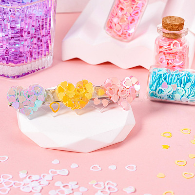 125 г двухцветных пластиковых пайеток&nbsp;PVC-TA0001-05B-1