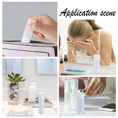 Пластиковые пустые бутылки многоразового использования с откидной крышкой на 12 мл&nbsp;LS-MRMJ-WH0037-13A-1