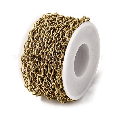 Овальные звенья цепи из нержавеющей стали 304 CHS-C018-02A-G-1