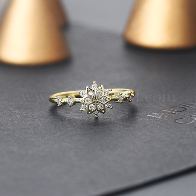 Кольца из латуни с микропаве FS-WGF1294-04-1