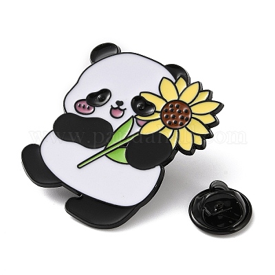 Эмалевые значки с изображением панды JEWB-B030-03B-EB-1
