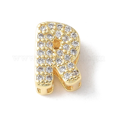 Латунные микро-паве прозрачные кубические цирконии начальные многорядные звенья KK-S520-01G-18-1