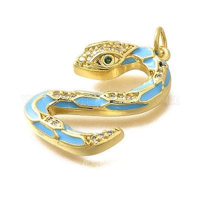 Латунные микро проложить кубического циркония подвески KK-I724-A02-1