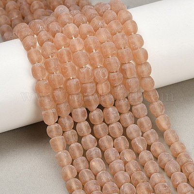 Матовое ручной работы Lampwork бисер LAMP-C022-01D-1