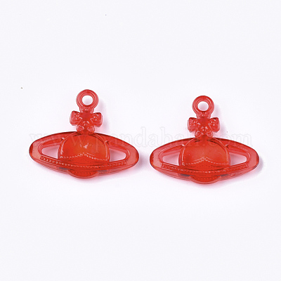 Pendentifs en acrylique transparent &nbsp;X-TACR-S133-009-1