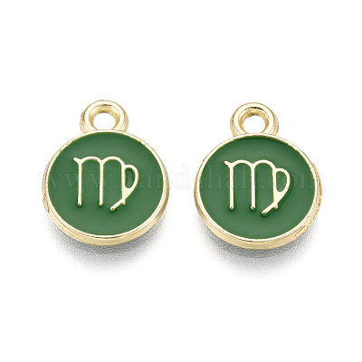 Подвески из сплава и эмали ENAM-T021-28H-1