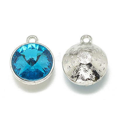 Подвески из сплава и страза&nbsp;PALLOY-T032-12mm-12-1