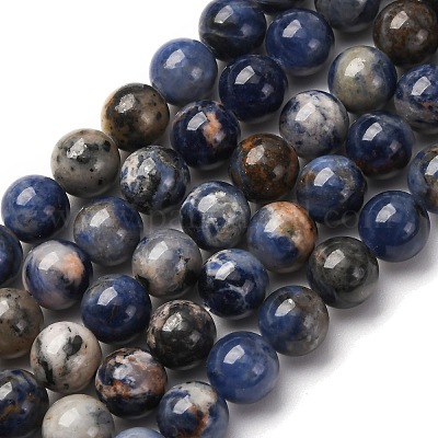 Природный содалит бисер нитей G-D481-12B-1