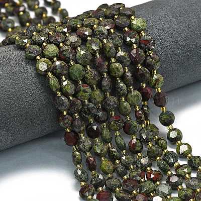 Бисер натуральный дракон крови пряди&nbsp;G-C116-A01-02-1