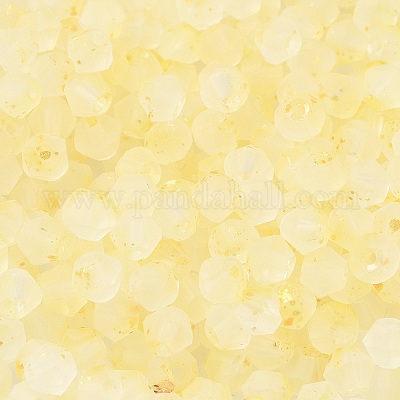 Матовые стеклянные бусины FGLA-D300-01E-1