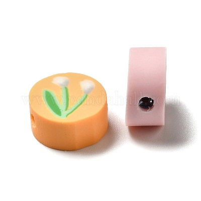 Бусины из полимерной глины на день матери своими руками CLAY-E001-01B-1