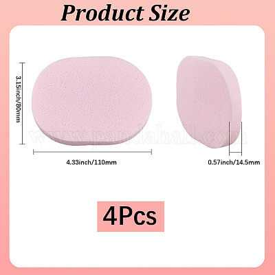 Пуховка для пудры pva-спонж MRMJ-WH20015-01E-1