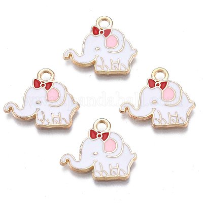 Подвески из эмали и сплава ENAM-N048-007C-1