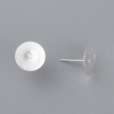 Фурнитура для сережек-гвоздиков из нержавеющей стали 304 STAS-H436-24S-12mm-1