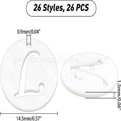 26 шт. 26 стиля природных пресноводных ракушек SHEL-FH0001-12-1