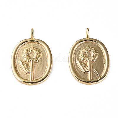 Латунные подвески KK-N233-253-1