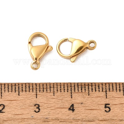 Ионное покрытие (ip) застежки-лобстеры из нержавеющей стали 304 STAS-AB12-G-01-1