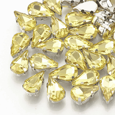 Шить на горный хрусталь RGLA-T035-8x13mm-22-1