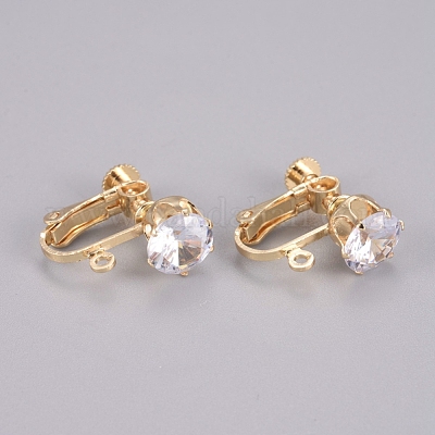 Латунный винт для фиксации на серьгах KK-L200-A01-G-1