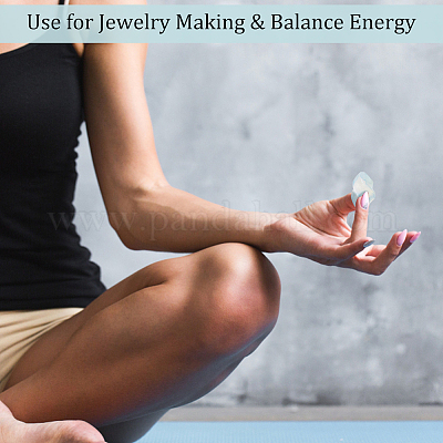 Факел опаловые украшения для витрины&nbsp;DJEW-WH0042-08A-01-1