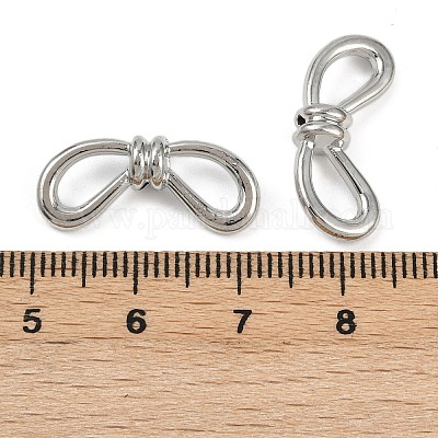 Бусины-бантики из сплава FIND-M079-02P-1