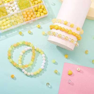 Пластиковые и акриловые бусины&nbsp;MACR-TA0002-14-1