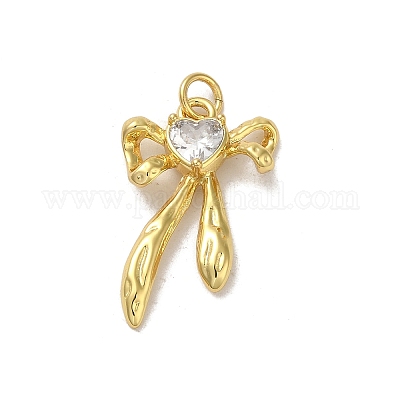 Стойки обшивки латунь микро проложить Циркон подвеску KK-H473-08B-G-1