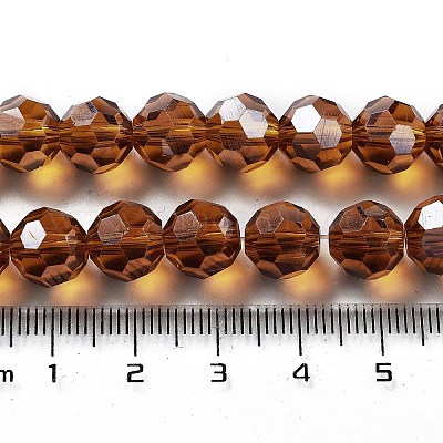 Гальванизируйте прозрачное стекло бисер нитей EGLA-A035-T10mm-A04-1