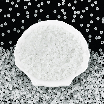 6/0 прозрачный внутри цветной стеклянный бисер SEED-N008-08V-1