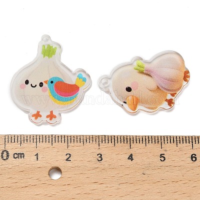 Печатные акриловые подвески&nbsp;OACR-A043-01-1