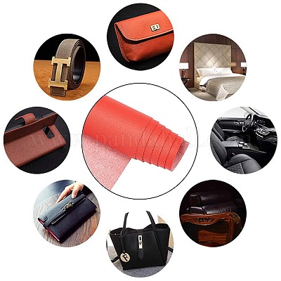 Мягкие ткани из искусственной кожи AJEW-WH0115-05A-1