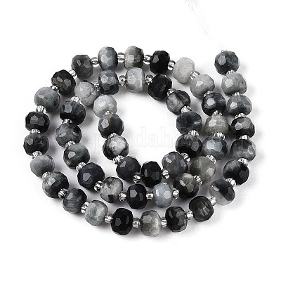 Натуральный орлиный глаз бусы&nbsp;G-T144-A01-03-1