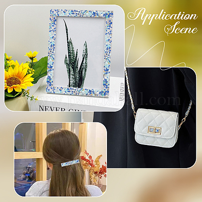 Отделка стразами из смолы и бисером DIY-WH20050-05A-1