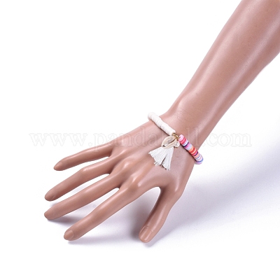 Растянуть шарм браслеты BJEW-JB05083-05-1