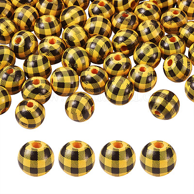 Натуральные деревянные бусы&nbsp;WOOD-TAC0010-05M-1