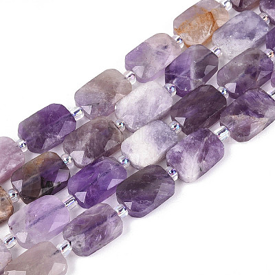 Природный аметист нитей бисера G-T139-71-1