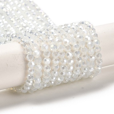 Подставки для стеклянных бусин с имитацией нефрита EGLA-A035-J3mm-B06-1