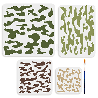 1 комплект трафаретов для рисования домашних животных DIY-MA0005-70E-1