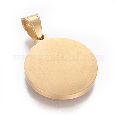 Подвески из нержавеющей стали 304 с эмалью STAS-E439-90U-G-1