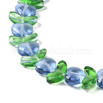 Прозрачные стеклянные бусины GLAA-B021-04A-1