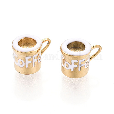 Подвески из нержавеющей стали 304 с эмалью STAS-T068-15B-1