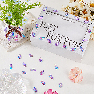 4 набор акриловых страз-кабошонов GACR-SP0001-06B-1