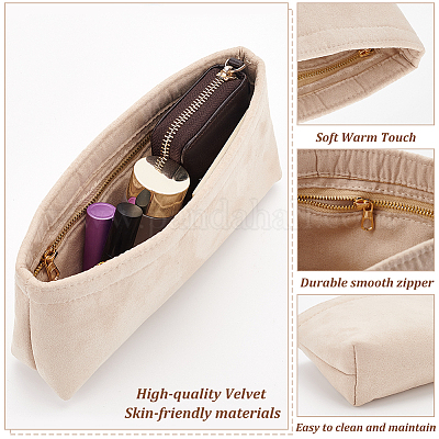 New Material Purse Organizer Insert, Velvet Bag organizer with